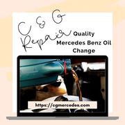 Mercedes Oil Change Near Me With High Quality