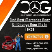 Find Best Mercedes Benz Oil Change Near Me In Texas